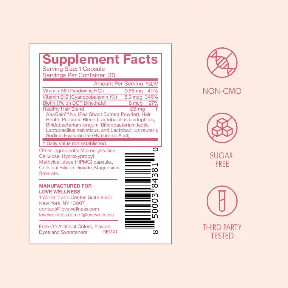Healthy Hair Probiotics®
