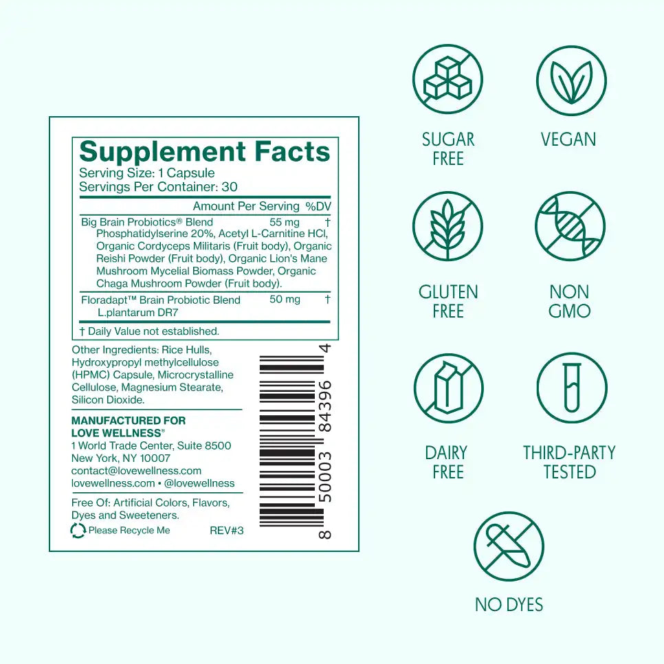 Big Brain Probiotics®