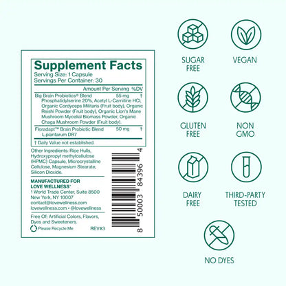 Big Brain Probiotics®