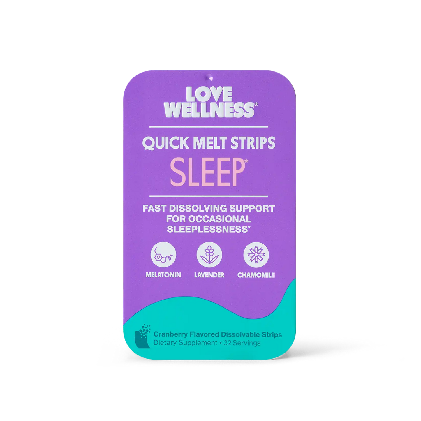 Sleep* Quick Melt Strips - 1 Pack