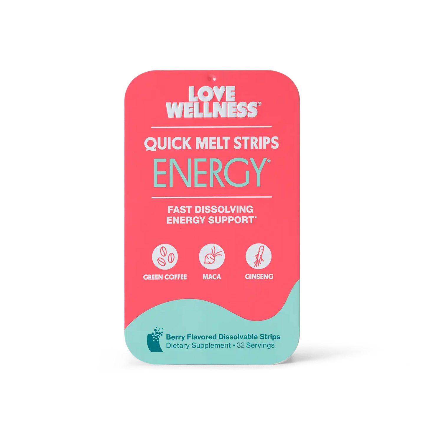 Energy* Quick Melt Strips - 1 Pack